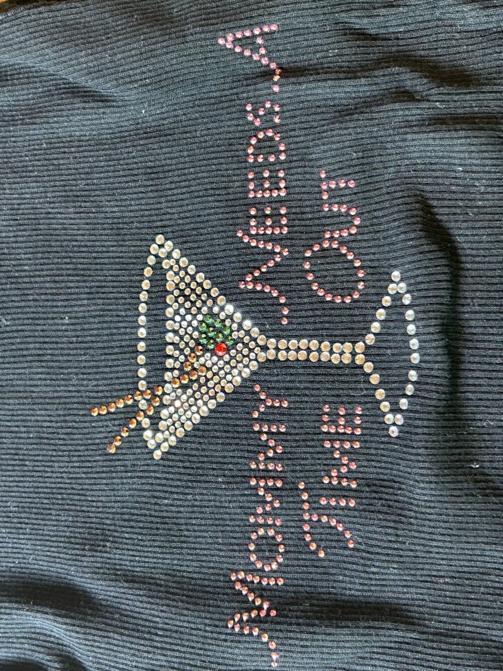 Ladies Rhinestone Cute Halter Top – Small - Picture 5 of 7